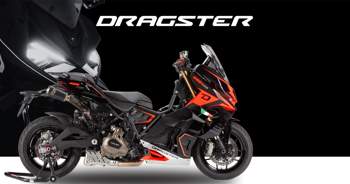 Italjet Dragster 459 Twin SmartShift – pristupačniji brat legendarnog Dragstera 700
