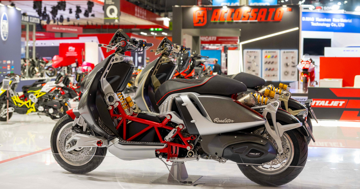 Italjet Roadster 400 – umjetnost u pokretu